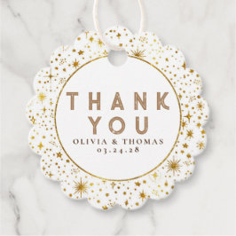 Etiquetas Para Lembrancinhas Estrelas da Noite Mística Celestial Obrigado