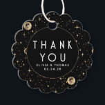 Etiquetas Para Lembrancinhas Estrelas da Noite Negra Mística Celestial Obrigado<br><div class="desc">Starnight obrigado você favorece as etiquetas</div>