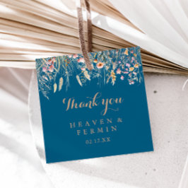 Etiquetas Para Lembrancinhas Fall Meadow Wild Floral Wedding