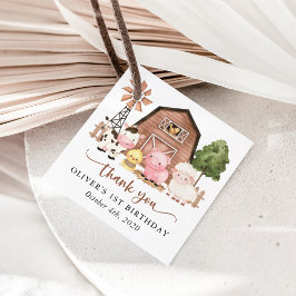 Etiquetas Para Lembrancinhas Farm Animals, Cute Animals, Barn, First Birthday
