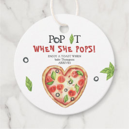 Etiquetas Para Lembrancinhas fatia de pizza de bebê - Estoura! Quando ela estou