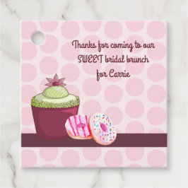 Etiquetas Para Lembrancinhas Favor da marca Bridal Brunch