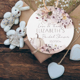 Etiquetas Para Lembrancinhas Favor de agradecimento de chuvada de noiva de outo