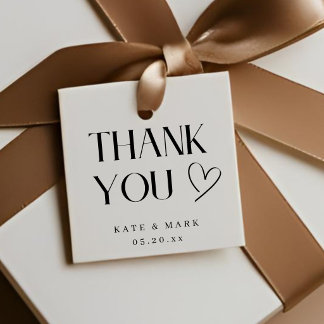 Etiquetas Para Lembrancinhas Favor de Casamento Minimalista Obrigado