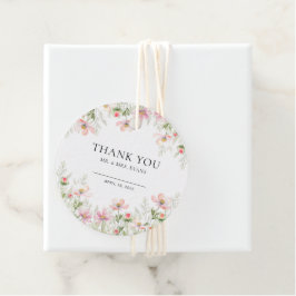 Etiquetas Para Lembrancinhas Favor Marcar Casamento De Flor Selvagem.
