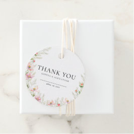 Etiquetas Para Lembrancinhas Favor Tags Wildflower Wedding