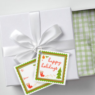 Etiquetas Para Lembrancinhas Felicidades Natalinas CAPRICHOSAS FELIZ NATAL Para