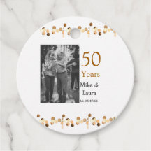 Feliz 50º aniversário adicionar nome do casal data