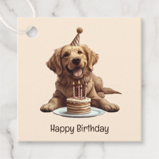 Etiquetas Para Lembrancinhas Feliz aniversário - Ouro de varejo