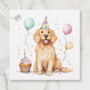 Etiquetas Para Lembrancinhas Feliz aniversário - Ouro de varejo