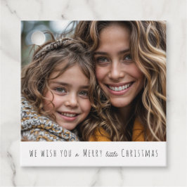 Etiquetas Para Lembrancinhas Feliz de fotos pequeno Natal