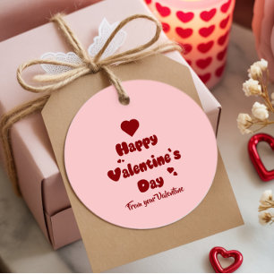 Etiquetas Para Lembrancinhas Feliz Dia dos Namorados Corações Marcadores de Fav