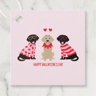 Etiquetas Para Lembrancinhas Feliz Dia dos Namorados Labrador Retriever Cães