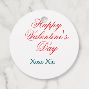 Etiquetas Para Lembrancinhas Feliz dia dos namorados vermelho azul xoxo amor no