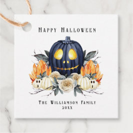 Etiquetas Para Lembrancinhas Feliz Halloween Spooky Samhain Pumpkins Crystals