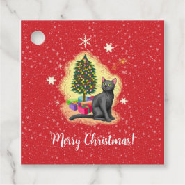 Etiquetas Para Lembrancinhas Feliz Natal Cat