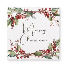 Feliz Natal Férias Wreath