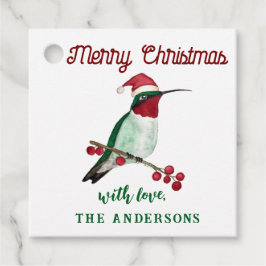 Etiquetas Para Lembrancinhas Feliz Natal Hummingbird