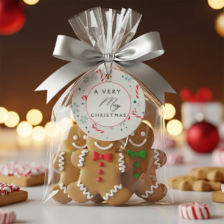 Etiquetas Para Lembrancinhas Feliz Natal Moderno e Elegante
