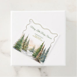 Etiquetas Para Lembrancinhas Feliz Pequeno Chá de fraldas de inverno