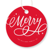 Feriado de Feliz de Script Sparkly