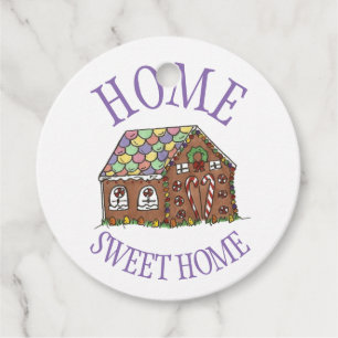 Etiquetas Para Lembrancinhas Feriado em Home Sweet Gingerbird House