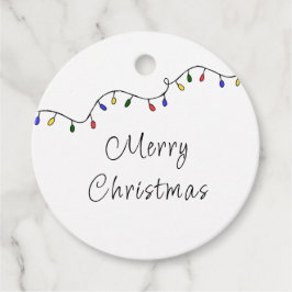 Etiquetas Para Lembrancinhas Férias Festivas das Luzes de Natal