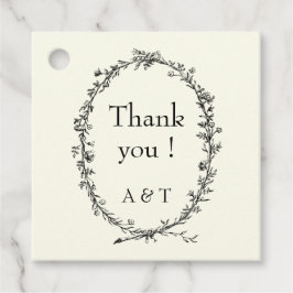 Etiquetas Para Lembrancinhas Ferida russa do casamento de Ivory Chic