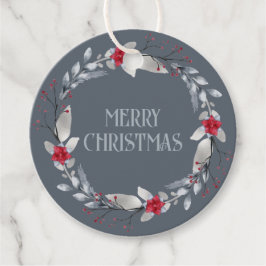 Etiquetas Para Lembrancinhas Ferida Vermelha Elegante Festiva