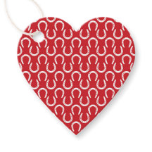 Ferraduras Eu Amo Cavalos Eterno Branco Vermelho D