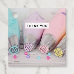 Etiquetas Para Lembrancinhas Ferramentas de decoração de bolos coloridos do Pas