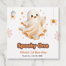 Festa de 1º Aniversário Assustador Fantasma Fofo n