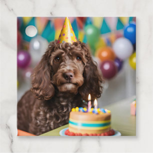 Etiquetas Para Lembrancinhas Festa de aniversário Cockapoo