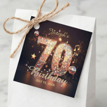 Festa de Aniversário de 70 Anos Bola de Discoteca 