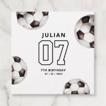 Festa de Aniversário de Futebol para Meninos