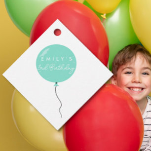 Etiquetas Para Lembrancinhas Festa de Balão Personalizada aniversário batizado