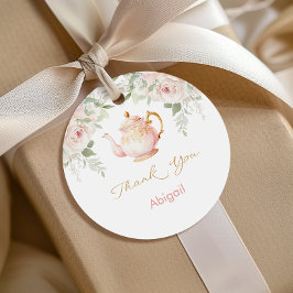 Etiquetas Para Lembrancinhas Festa de Chá de Noiva ao Estilo Tea Party