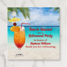 Festa de Coquetel de Coquetel de Verão de Retirada