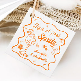 Etiquetas Para Lembrancinhas Festa de Despedida de Solteira com Aperol Spritz