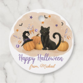 Etiquetas Para Lembrancinhas Festa de Halloween Abóbora
