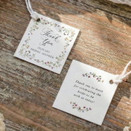Etiquetas Para Lembrancinhas Festa de Noivado de Flores Silvestres Florais Vint