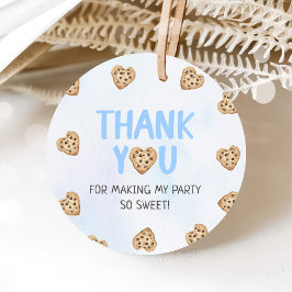 Etiquetas Para Lembrancinhas Festa de primeiro aniversario Azul no Leite e Cook