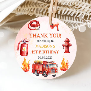 Etiquetas Para Lembrancinhas Festa de primeiro aniversario de Bombeiros de Cami