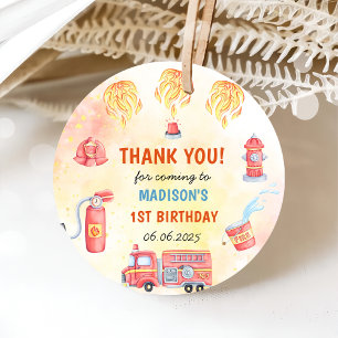 Etiquetas Para Lembrancinhas Festa de primeiro aniversario de Bombeiros de Cami