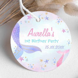 Etiquetas Para Lembrancinhas Festa de primeiro aniversario de Sereia