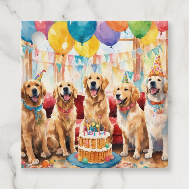 Etiquetas Para Lembrancinhas Festa de Puppy (Frente)