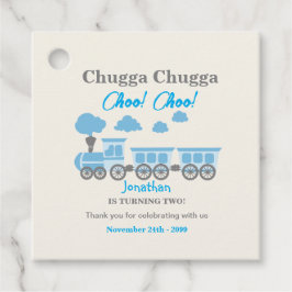 Etiquetas Para Lembrancinhas Festa de segundo aniversário do comboio azul para 