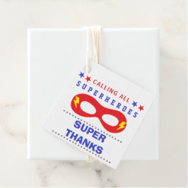 Etiquetas Para Lembrancinhas Festa de Super-Heróis Super obrigado