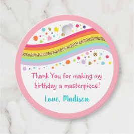 Etiquetas Para Lembrancinhas Festa Dourada de Arte Arco Arco Aniversário Obriga