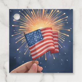 Etiquetas Para Lembrancinhas Festa Patriótica da Bandeira Americana